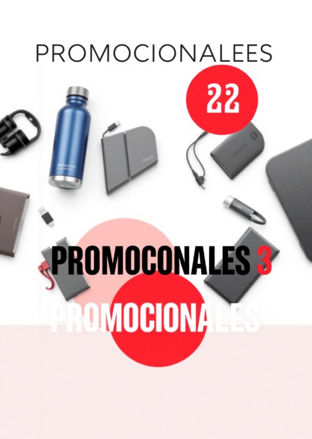 Portada del catálogo Promocionales 3